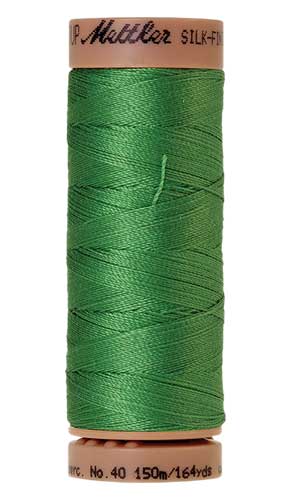 1314 - Vibrant Green Silk Finish Cotton 40 Thread